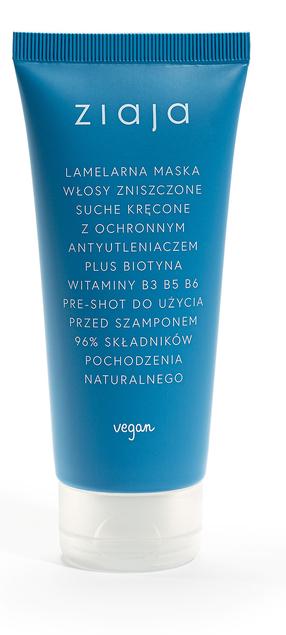 Juuksemask Ziaja Lamellar, 100 ml
