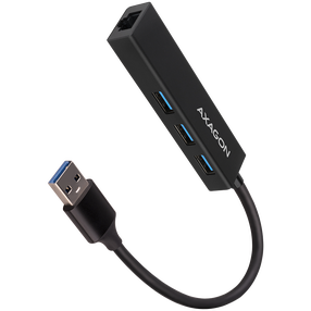 USB šakotuvas Axagon HMA-GL3A, juoda sp.