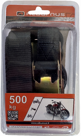 Kravas nostiprināšanas siksna, 500 kg, 4.5 m