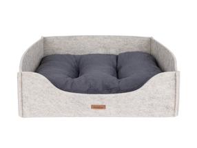 Gyvūno guolis Amiplay Hygge 2in1, smėlio sp., L