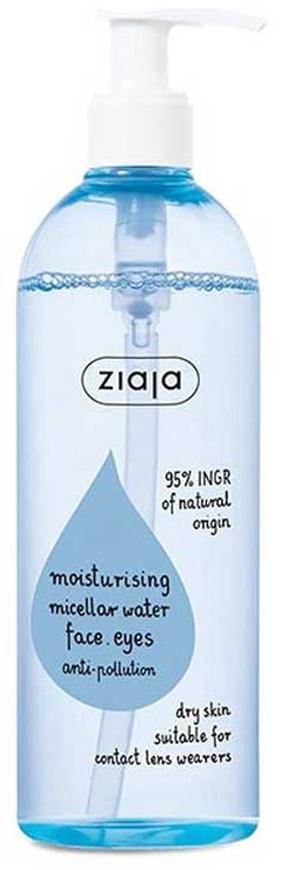 Мицеллярная вода Ziaja Moisturising Make-up Removal, 390 мл