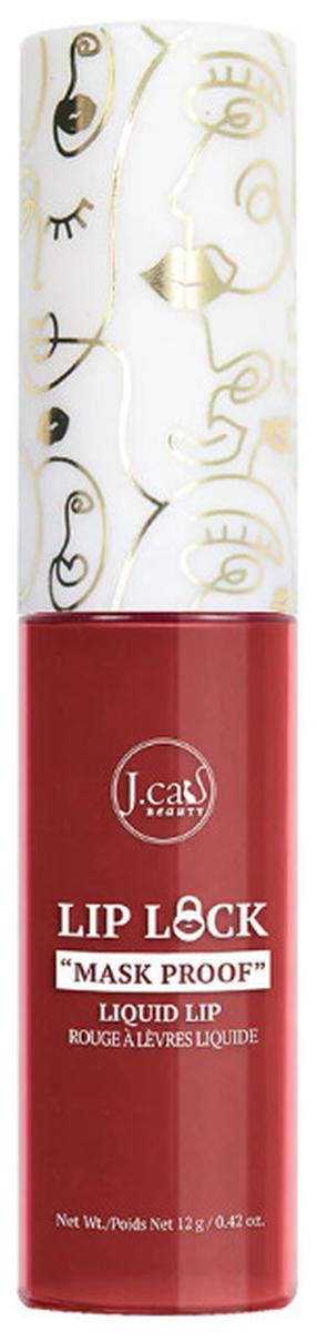 Lūpu krāsa J.Cat Beauty Lip Lock "Mask Proof" Liquid, 10 g, 104
