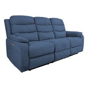 Sofa-reklaineris Home4you Mimi 14096, mėlyna sp., 93 x 208 cm x 102 cm