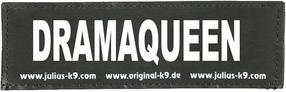 Šunų petnešų etiketė Julius-K9 Label, juoda sp.