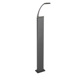 Pastatomas lauko šviestuvas Trio Beja, 12.5W, LED, IP44, antracito sp., 21 cm x 100 cm