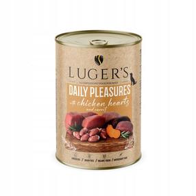 Влажный корм для собак Lugers Daily Pleasures, курица, 0.4 кг