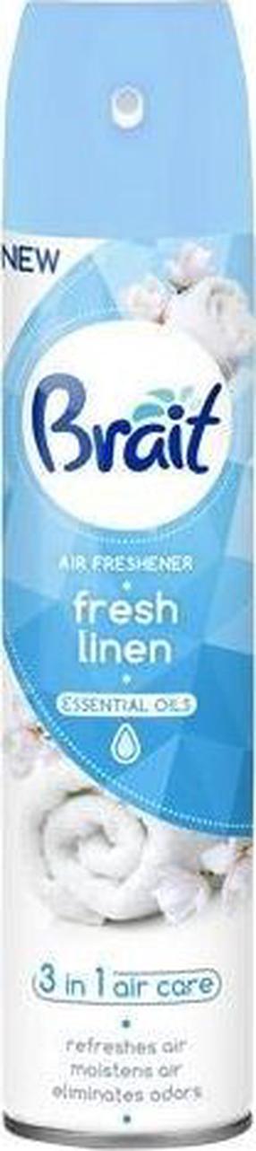 Gaisa atsvaidzinātājs Brait Fresh linen, 0.3 l