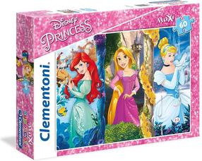 Пазл Clementoni Princess 26416, 68 см x 48 см, 60 шт., многоцветный