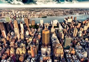Fototapetas Artgeist Bird'S Eye View Of New York 5XLFT1508, 315 cm x 450 cm