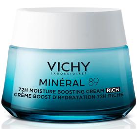 Näokreem Vichy Minéral 89 Rich, 50 ml