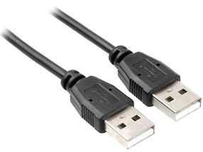 Vads Akyga AK-USB-11 USB 2.0 A male, USB 2.0 A male, 1.8 m, melna krās.