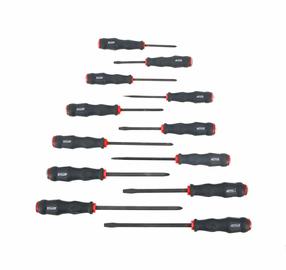 Kruvikeeraja komplekt AWTools AW36952, risti/lame, 12 tk