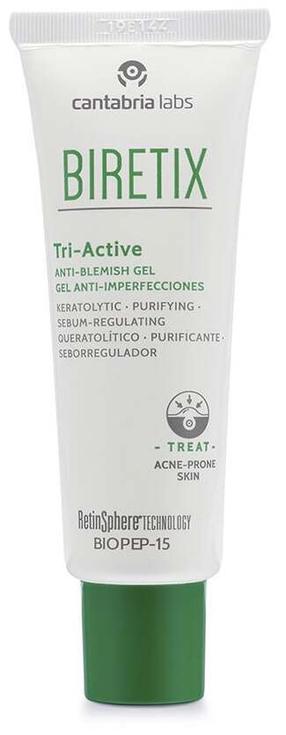 Näogeel Cantabria Labs Biretix Tri-active Anti-imperfection, 50.0 ml