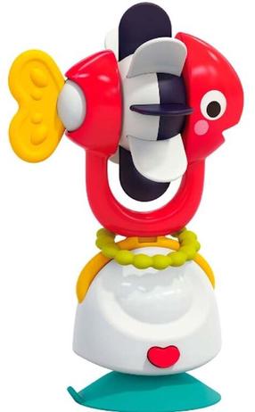 Погремушка, рыба Hola High Chair Toys 2in1, белый цв./красный цв.