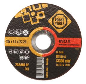 Griešanas disks Forte Tools, 115 mm x 1.2 mm x 22.23 mm