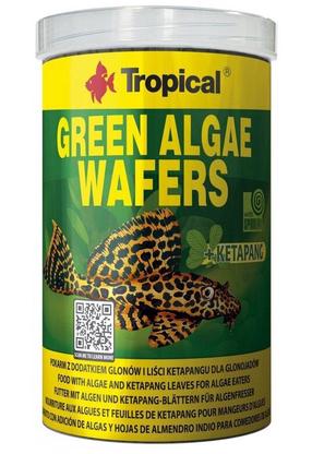 Zivju barība Tropical Green Algae Wafers, 0.113 kg