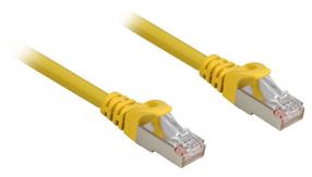 Vads Sharkoon RJ45 CAT.6a SFTP LSOH RJ-45, RJ-45, 0.5 m, dzeltena krās.