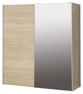 Riidekapp Forte Edessa KAIS82241-D30F, sonoma tamm v., 61.2 cm x 170.3 cm x 190.5 cm, peegliga