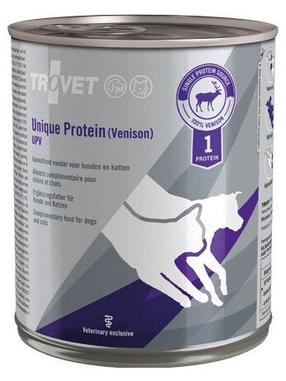 Kassi märgtoit Trovet Unique Protein Venison, liha/hirveliha, 0.8 kg