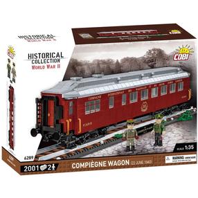 Конструктор Cobi Historical Collection Вагон Компьеня 6289, 2001 шт.