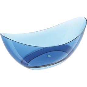 Vonia, laisvai pastatoma Mexen Vea, 180 cm x 80 cm x 75 cm, ovalas, denim transparent sp.