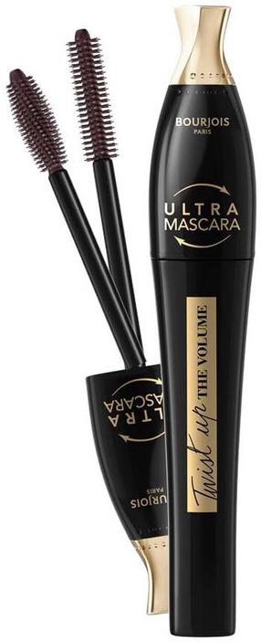 Blakstienų tušas Bourjois Paris Twist Up The Volume, 8 ml, ruda sp. 002 ultra brown