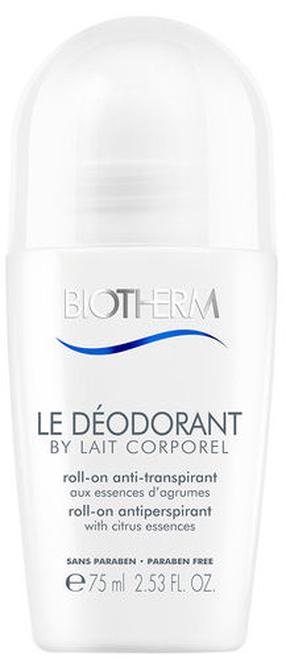 Moteriškas dezodorantas Biotherm Le Deodorant By Lait Corporel, 75 ml
