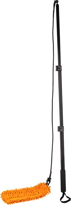 Rotaļlieta sunim, apmācībai Flamingo Telescopic Training Kit 524624, 102 cm, oranža krās.