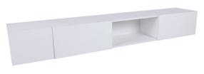 ТВ стол Kalune Design Wagna, белый цв., 180 см x 25 см x 30 см