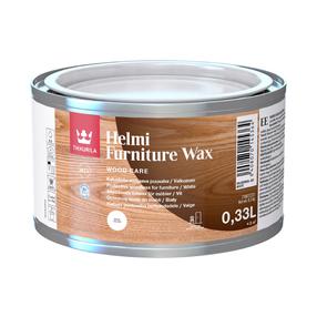 Vasks Tikkurila Helmi Furniture Wax, balts krās., 0.33 l