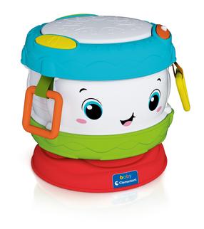 Развивающая игра Clementoni Baby Activity Drum, многоцветный