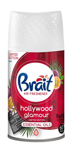 Elektriline õhuvärskendaja täiteaine Brait Hollywood Glamour, 0.25 l