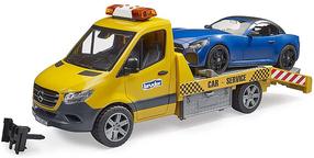 Mänguautode transportija Bruder Sprinter Car Transporter 02675, mitmevärviline