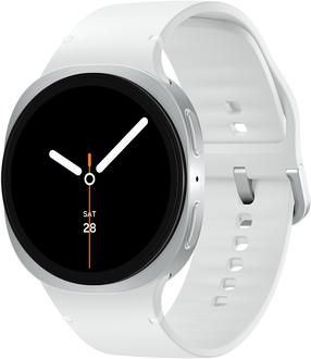 Умные часы Samsung Galaxy Watch 8 40 mm, белый цв./серебристый цв.