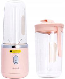 Kokteilių plaktuvas Deerma Mini Juice Blender NU05, rožinė sp. Prekė su pažeista pakuote.