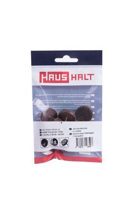 Baldų padukas Haushalt, ruda, 2.4 cm, 8 vnt.