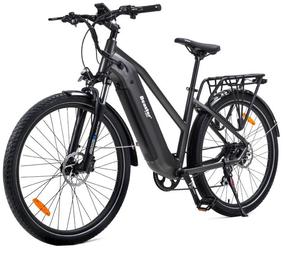 Elektrinis dviratis Beaster BS114G, 27.5", 250 W, 12.5 Ah, pilka sp.