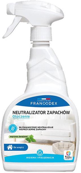Smaku neitralizators Francodex Environment Neutralizer, 0.75 l, balta krās.