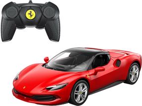 Rc lengvasis automobilis Rastar Ferrari 296 GTS 94600, 1:16, raudona sp.