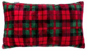 Ziemassvētku dekoratīvais spilvens Homla Tartan, sarkana krās./zaļa krās., 50 cm x 30 cm