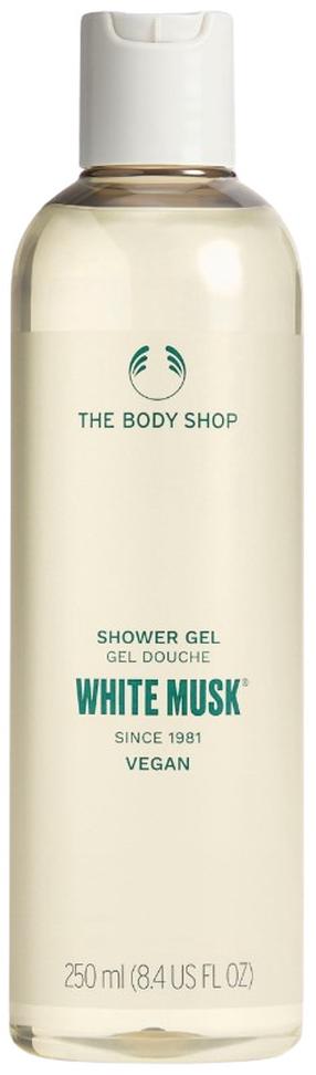 Kūno prausimosi želė The Body Shop White Musk, 250 ml