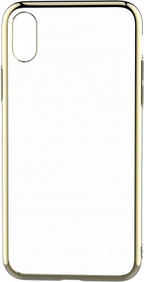 Чехол для телефона Devia Glitter Soft for iPhone XS/X, золотой цв., Apple
