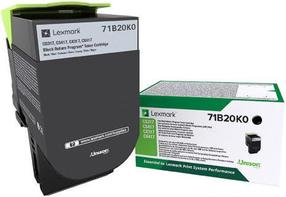 Тонер Lexmark 71B20K0, черный цв.