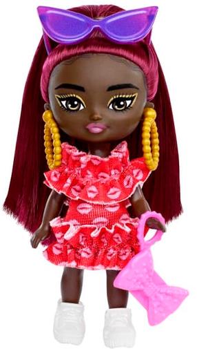 Lėlė Mattel Barbie Barbie Extra Mini Minis HLN47 HLN47, 8.3 cm, įvairių spalvų