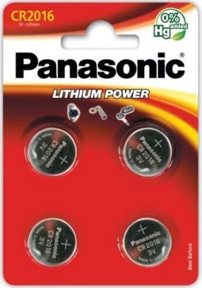 Baterijas Panasonic 66066, CR2016, 3 V