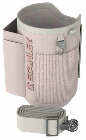 Pudeļu futrālis Stanley The All Day Quencher Carry-All, rose quartz krās., poliesters, 1.18 l
