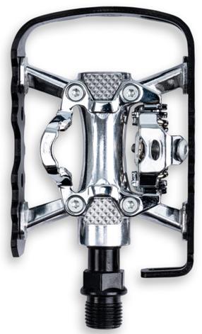Pedaal RFR Standard & Klick 14222, metall, hõbe v./must v., 2 tk