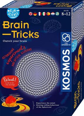 Eksperimentų rinkinys Kosmos Brain Tricks, įvairių spalvų
