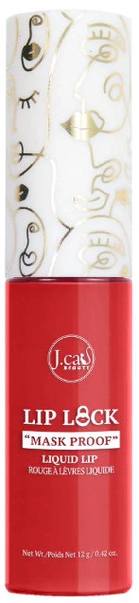 Губная помада J.Cat Beauty Lip Lock "Mask Proof" Liquid, 10 г, first response цв., 103