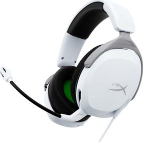 Vadu spēļu austiņas HyperX CloudX Stinger 2 Core 6H9B7AA, balta krās.